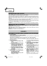 Preview for 14 page of Hitachi DH 38YE2 Safety Instructions And Instruction Manual