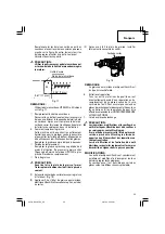 Preview for 23 page of Hitachi DH 38YE2 Safety Instructions And Instruction Manual