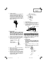 Preview for 33 page of Hitachi DH 38YE2 Safety Instructions And Instruction Manual