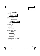 Preview for 37 page of Hitachi DH 38YE2 Safety Instructions And Instruction Manual