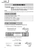 Preview for 18 page of Hitachi DH 40FB Instruction And Safety Manual