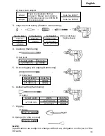 Preview for 19 page of Hitachi DH 40FB Instruction And Safety Manual