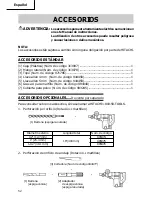 Preview for 52 page of Hitachi DH 40FB Instruction And Safety Manual