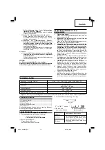 Preview for 13 page of Hitachi DH 40FR Handling Instructions Manual