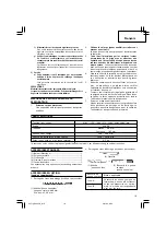 Preview for 19 page of Hitachi DH 40FR Handling Instructions Manual