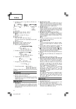 Preview for 26 page of Hitachi DH 40FR Handling Instructions Manual