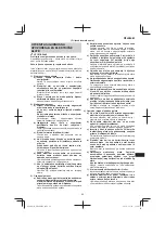 Preview for 89 page of Hitachi DH 40MEY Handling Instructions Manual