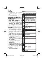 Preview for 90 page of Hitachi DH 40MEY Handling Instructions Manual