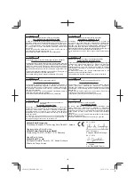 Preview for 115 page of Hitachi DH 40MEY Handling Instructions Manual