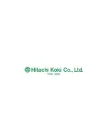 Preview for 39 page of Hitachi DH 40MRY Technical Data And Service Manual