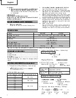 Preview for 8 page of Hitachi DH 50MR Handling Instructions Manual