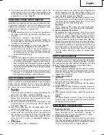 Preview for 11 page of Hitachi DH 50MR Handling Instructions Manual