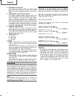 Preview for 12 page of Hitachi DH 50MR Handling Instructions Manual