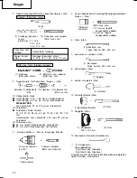 Preview for 36 page of Hitachi DH 50MR Handling Instructions Manual