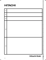 Preview for 80 page of Hitachi DH 50MR Handling Instructions Manual