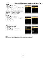 Preview for 26 page of Hitachi DMP250N Instruction Manual