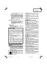 Preview for 23 page of Hitachi DS14DVC Instruction Manual