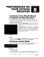 Preview for 50 page of Hitachi DSS SYSTEM Owner'S Manual