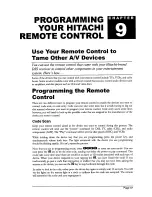 Preview for 54 page of Hitachi DSS SYSTEM Owner'S Manual