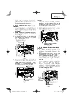 Preview for 23 page of Hitachi Dust extractor system Instruction Manual