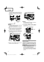 Preview for 24 page of Hitachi Dust extractor system Instruction Manual