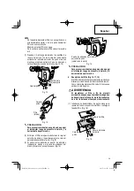 Preview for 39 page of Hitachi Dust extractor system Instruction Manual