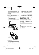 Preview for 42 page of Hitachi Dust extractor system Instruction Manual