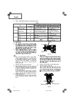 Preview for 16 page of Hitachi DV 18DGL Safety Instructions And Instruction Manual