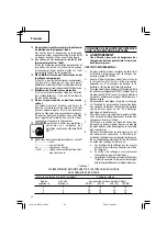 Preview for 24 page of Hitachi DV 18DGL Safety Instructions And Instruction Manual