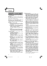 Preview for 22 page of Hitachi DV 24DV Handling Instructions Manual