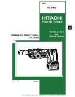 Hitachi DV 24DV Technical Data And Service Manual preview