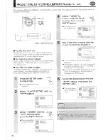 Preview for 38 page of Hitachi DV-P705U Instruction Manual