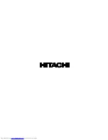 Preview for 10 page of Hitachi DW3-A Service Manual