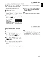 Preview for 107 page of Hitachi DZ-HS500E Instruction Manual