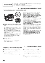 Preview for 74 page of Hitachi DZ-HS503 Instruction Manual