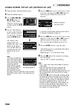 Preview for 104 page of Hitachi DZ-HS503 Instruction Manual