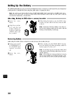 Preview for 30 page of Hitachi DZ-MV200A - Camcorder Instruction Manual