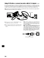 Preview for 34 page of Hitachi DZ-MV200A - Camcorder Instruction Manual