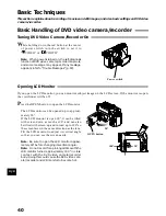 Preview for 40 page of Hitachi DZ-MV200A - Camcorder Instruction Manual