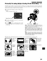 Preview for 49 page of Hitachi DZ-MV200A - Camcorder Instruction Manual