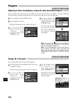 Preview for 72 page of Hitachi DZ-MV200A - Camcorder Instruction Manual