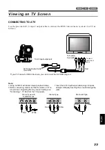 Preview for 77 page of Hitachi DZ-MV550A - Camcorder Instruction Manual