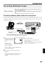 Preview for 83 page of Hitachi DZ-MV550A - Camcorder Instruction Manual