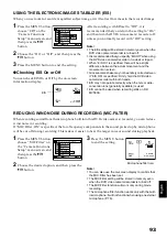 Preview for 93 page of Hitachi DZ-MV550A - Camcorder Instruction Manual