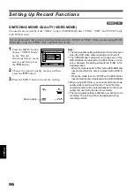 Preview for 96 page of Hitachi DZ-MV550A - Camcorder Instruction Manual