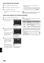 Preview for 108 page of Hitachi DZ-MV550A - Camcorder Instruction Manual