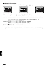 Preview for 112 page of Hitachi DZ-MV550A - Camcorder Instruction Manual