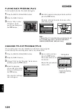 Preview for 124 page of Hitachi DZ-MV550A - Camcorder Instruction Manual