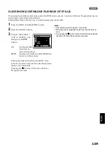 Preview for 139 page of Hitachi DZ-MV550A - Camcorder Instruction Manual