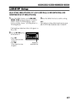 Preview for 47 page of Hitachi DZMV5000E Instruction Manual